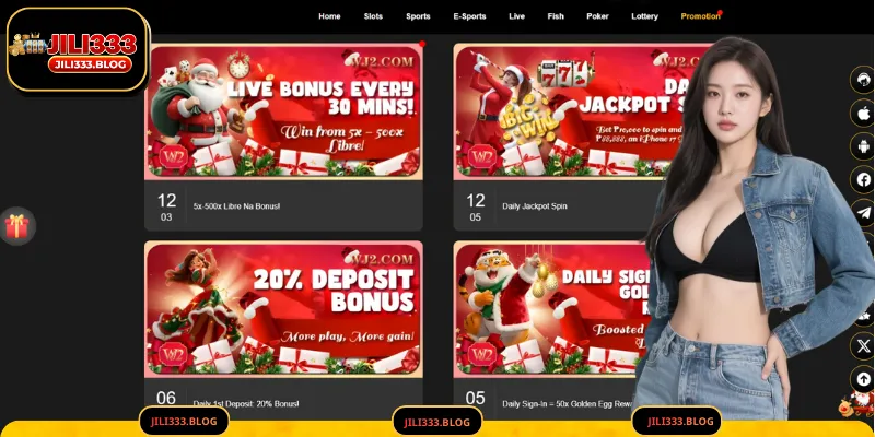 Daily Rebates at Cashback na handog ng JiLI333
