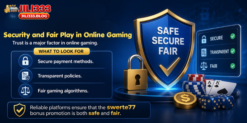 Security and Fair Play in Online Gaming